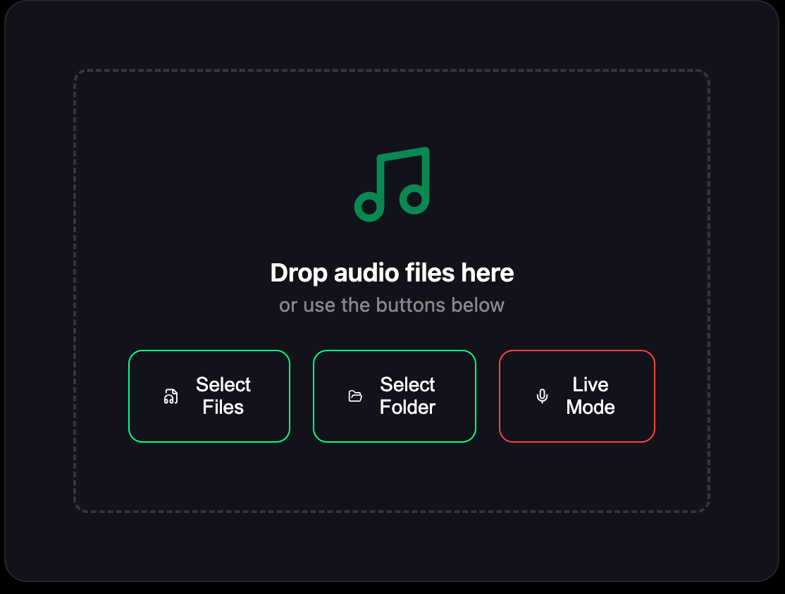 Simple drag and drop interface